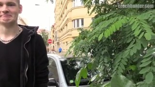  CZECH HUNTER 365 - Blonde Twink Picked Up From The Metro For A Quick Fuck