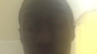 In the shower