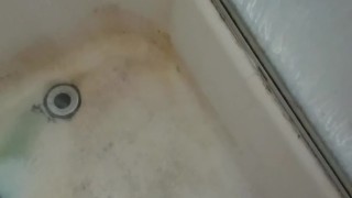 Fucking my pocket pussy in the shower