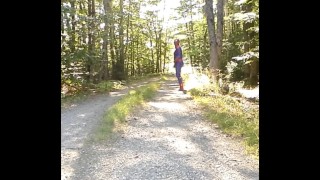 outdoor spiderman with exposed cock