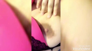 Watch me Bounce my titties and Squirt Milk