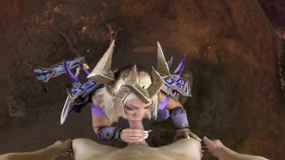 Bridgette B is your Warlock mistress and she's commanding you to cum