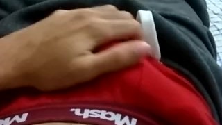 Playing with my bulge