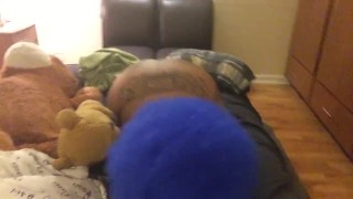 Pooh wanted his camera time 