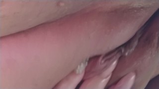 I fucked a cucumber!! Watch my FAT PUSSY SQUIRT over & over