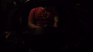 public freeway masterbation to radio, cock orgasm vocal guy straight