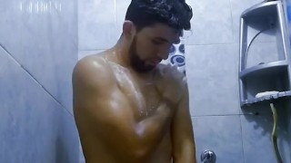 Masturbacion baño