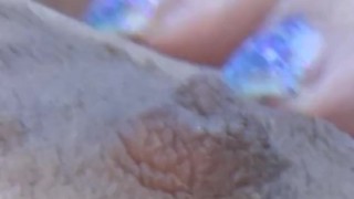 Outside again
