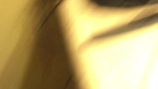 Horny this morning Stroking my big black cock before work