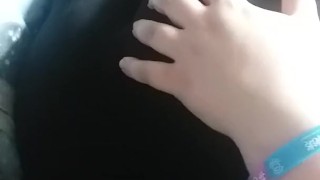 Sexy Teen Butt in Leggings