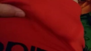 Guy with his Red Boxershort