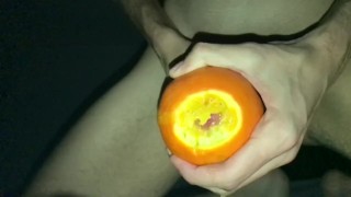 Fucking an Orange came so hard