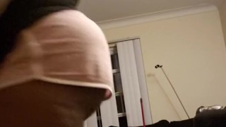 Ebony BBW Bored Twerking Home Alone