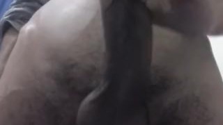 Having some fun alone with my big cock