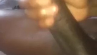 Pumped black dick
