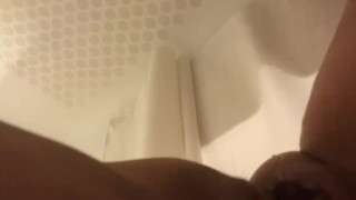 Wee wee in the hotel shower