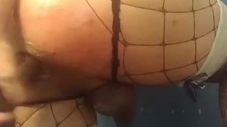 Mr.Phatbutt : BBC Sissy Lulu Bubble Gets High and Feminize