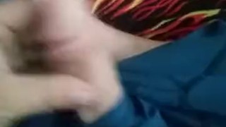Rubbing and teasing my cock. Should i stroke it and post a cumshot vid?