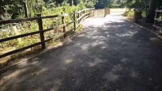 Nature Park Public Fuck & Big Facial