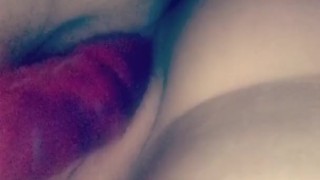 Quick dildo action