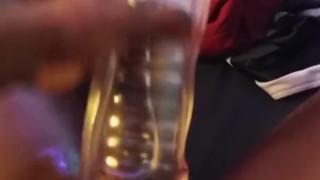 BBC Fast Stroking With Stroker