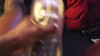 BBC Fast Stroking With Stroker