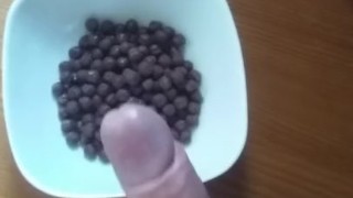boy cum in breakfast