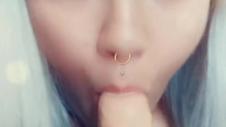 Beautiful Blonde Sucking Dick