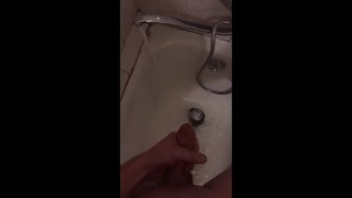 Pissing and jerk off
