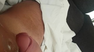 Trying to cum handsfree