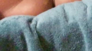Pussy Play After Shower