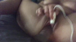 hairy pussy teaser by wife who can’t get fucked enough! Solo PAWG