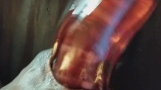 BBC Stroking With My Pussy Stroker