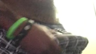 Cumming in boxers