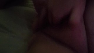 Bbw plays with herself while husband is at work