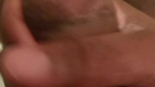 Watch me beat my dick until I nut in the bathroom