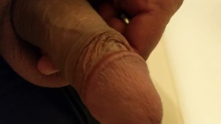 Showinger teasing my cock , hot Amateur Clip