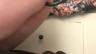 Puppy wags and paws at you