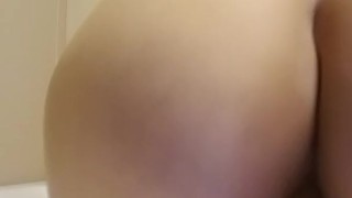 Taking a dildo up my ass