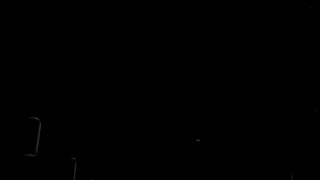 Sneaky pee in the dark outside