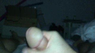 First solo male cum artist paint dirty talk
