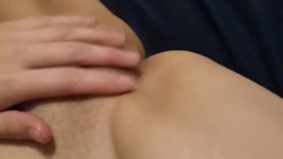 Gagging and fucking til she cums