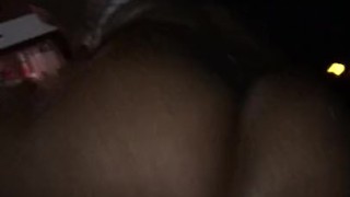 Thick Hoe shaking Ass in my semi birth