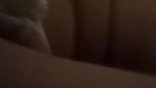 Dad's friend uses phone 4 Electric Co. Sneak masturbating under blanket.