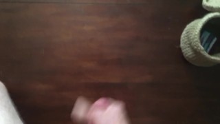 POV Solo Jerking Out a Load After Edging