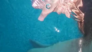 Jerkin in pool