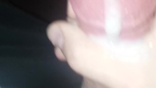 Cumming in my living room