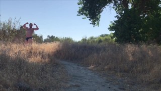 Stud Soakin’ Sun and Squirtin’ Cum