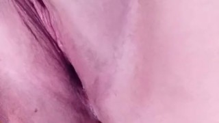 Bbw teen shows off her wet pussy