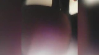 Ebony teen masturbates tight pussy cucumber fuck